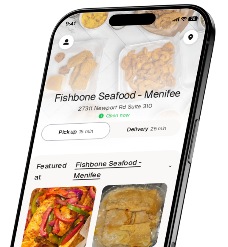 Fishbone Seafood - Menifee app preview